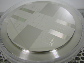 Hot-embossing stamp with various test features